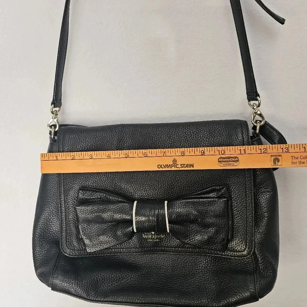 Kate Spade Black Bowtie crossbody‎